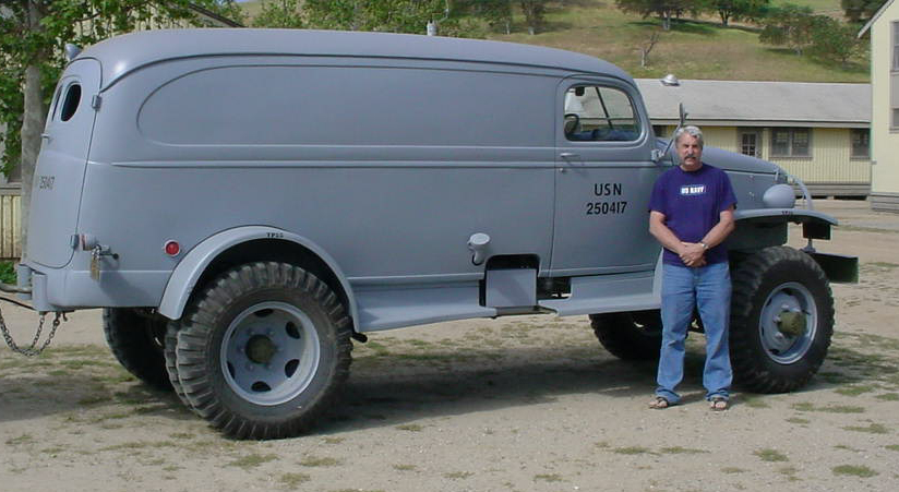 1942 USN Chevy Panel truck Greg Lampman 